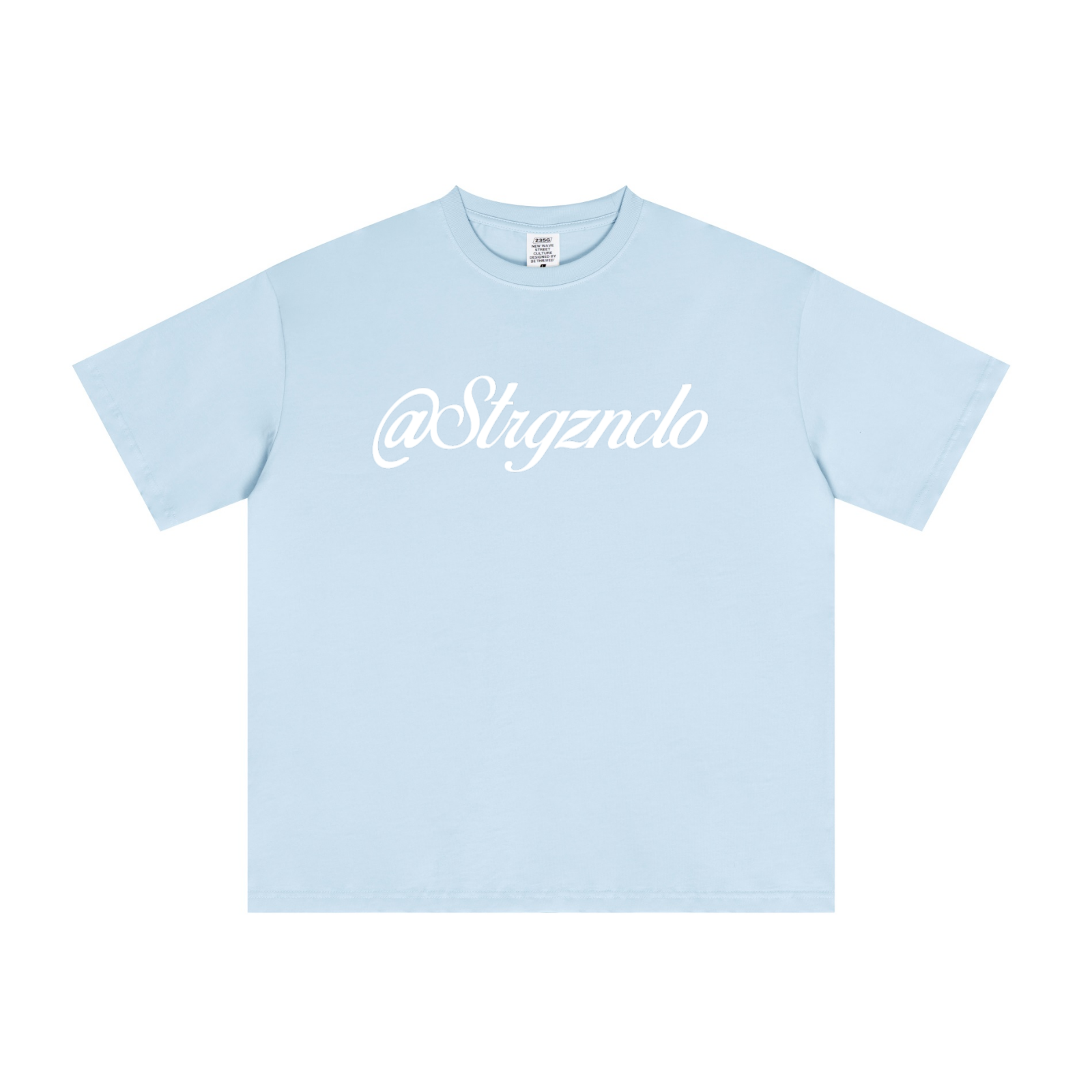235GSM Men's Cool-Touch T-Shirt  Light blue
